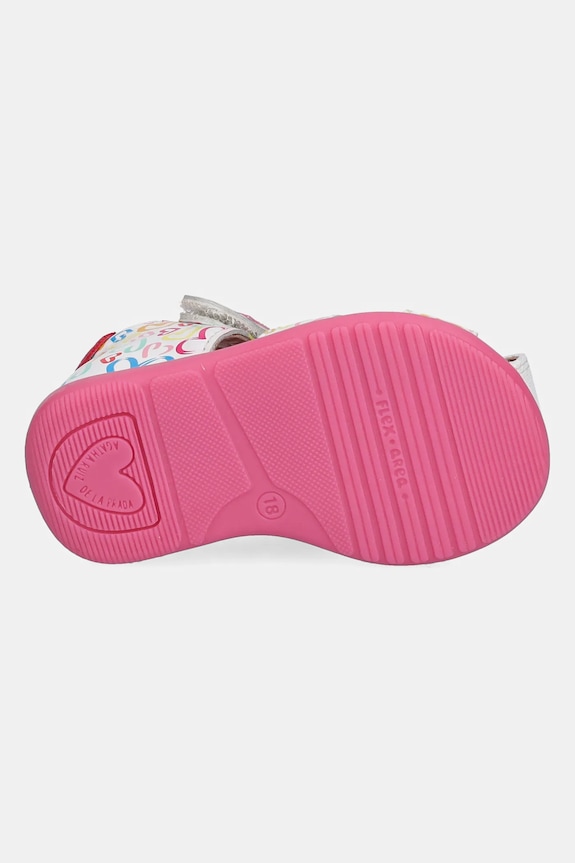 Agatha Ruiz de la Prada gyerekszandál bőrből 252902 fehér