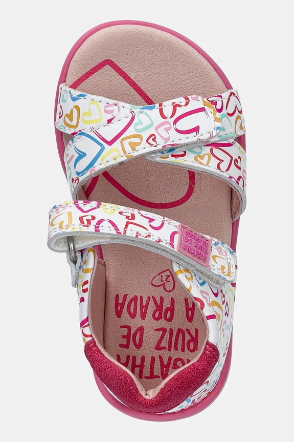 Σανδάλια Agatha Ruiz de la Prada λευκό 252903