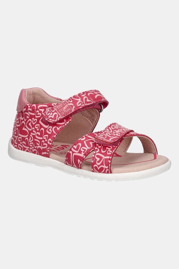 Agatha Ruiz de la Prada sandały tekstylny różowy 252903