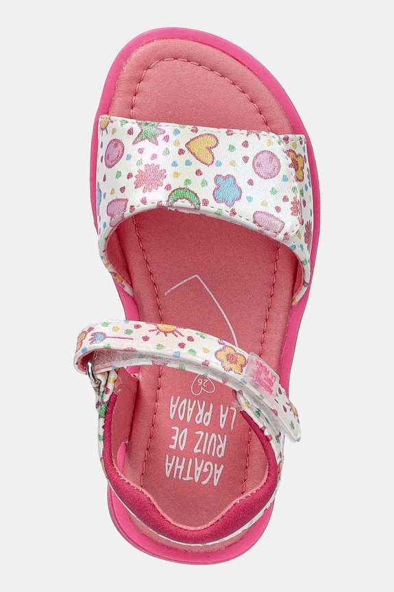 Agatha Ruiz de la Prada sandały dziecięce różowy 252927