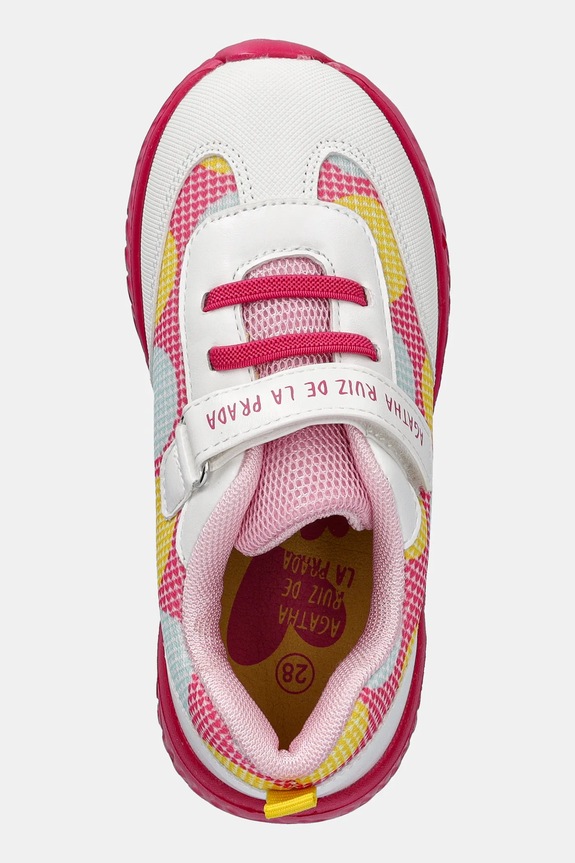 Agatha Ruiz de la Prada scarpe da ginnastica per bambini bianco 252920.28.30