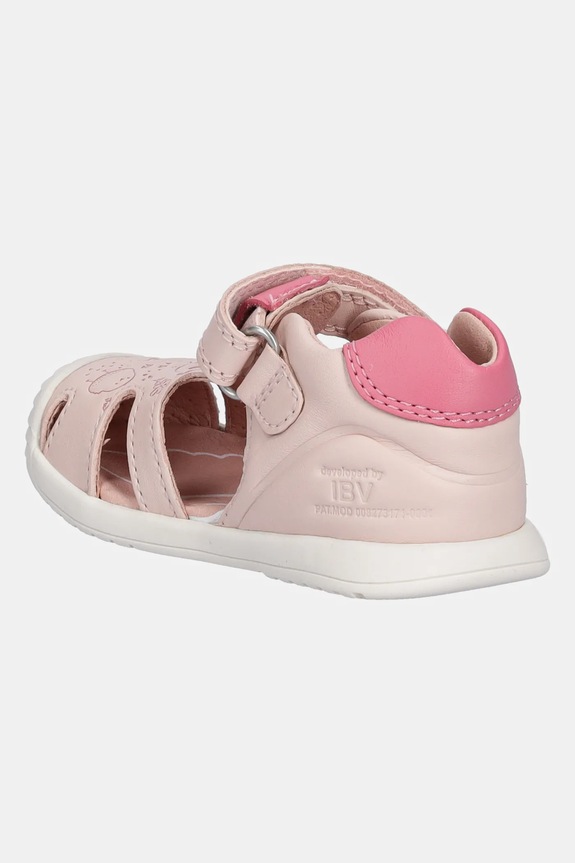 Dziewczynka Biomecanics sandały skórzane dziecięce 252108 różowy