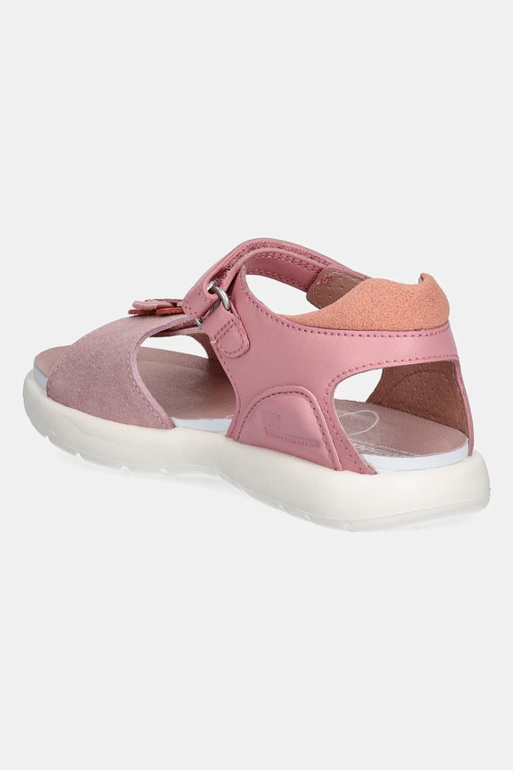Dziewczynka Biomecanics sandały skórzane dziecięce 252240.28.34 różowy