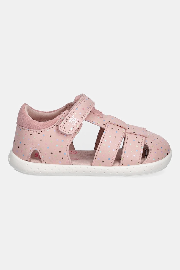 Garvalin sandale din piele pentru copii 252329.19.23 roz SS25