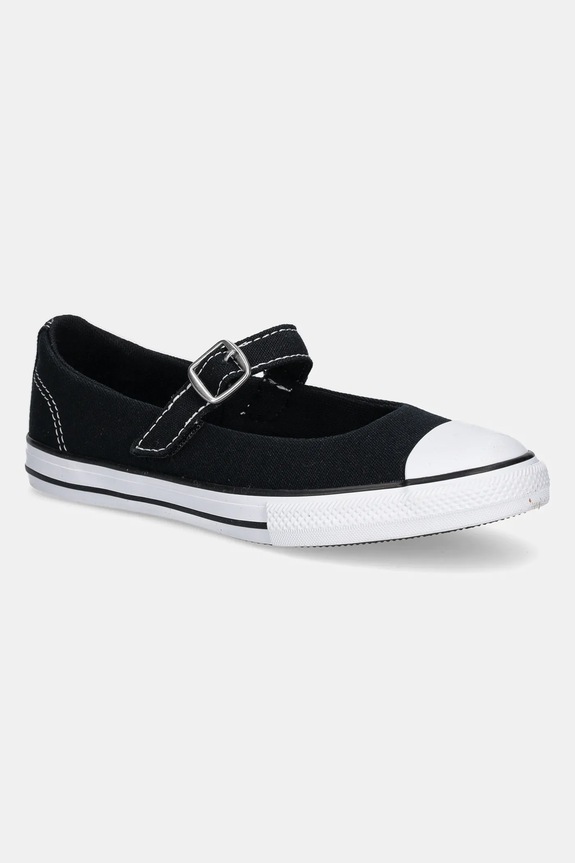 Detské tenisky Converse Chuck Taylor All Star Dainty Mary Jane nízky čierna A12729C