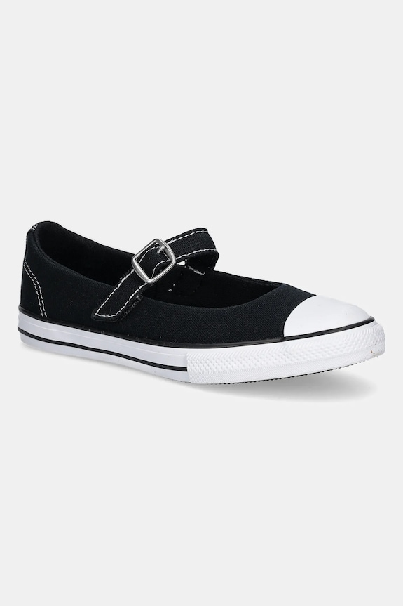 Detské tenisky Converse Chuck Taylor All Star Dainty Mary Jane nízky čierna A12729C