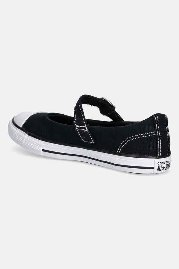 Dievča Detské tenisky Converse Chuck Taylor All Star Dainty Mary Jane A12729C čierna