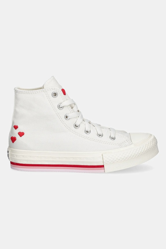 Converse trampki dziecięce Chuck Taylor All Star EVA Lift A10717C biały SS25