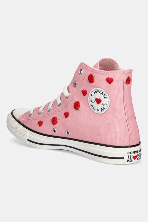 Fete Converse tenisi copii Chuck Taylor All Star A12624C roz