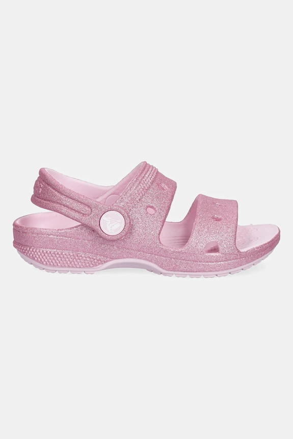 Σανδάλια Crocs CLASSIC GLITTER SANDAL 207983.CROCS.CLASSIC.GL ροζ SS25