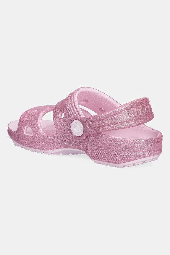 Κοριτσίστικα Σανδάλια Crocs CLASSIC GLITTER SANDAL 207983.CROCS.CLASSIC.GL ροζ