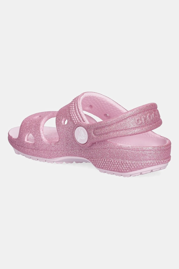 Κοριτσίστικα Σανδάλια Crocs CLASSIC GLITTER SANDAL 207983.CROCS.CLASSIC.GL ροζ
