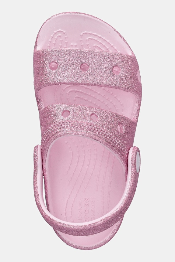 Σανδάλια Crocs CLASSIC GLITTER SANDAL ροζ 207983.CROCS.CLASSIC.GL
