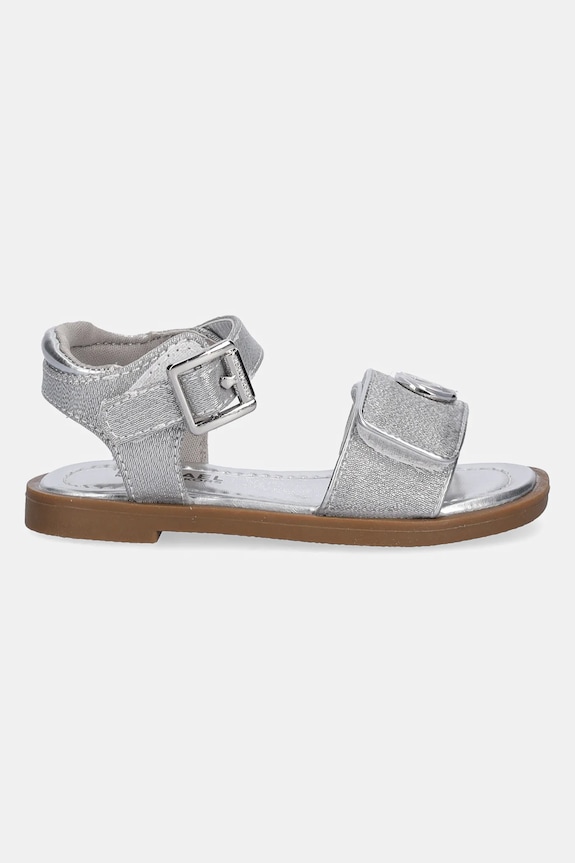 Detské sandále Michael Kors KIERAN MK01429040 strieborná SS25