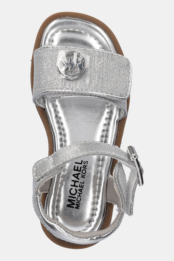 Detské sandále Michael Kors KIERAN strieborná MK01429040