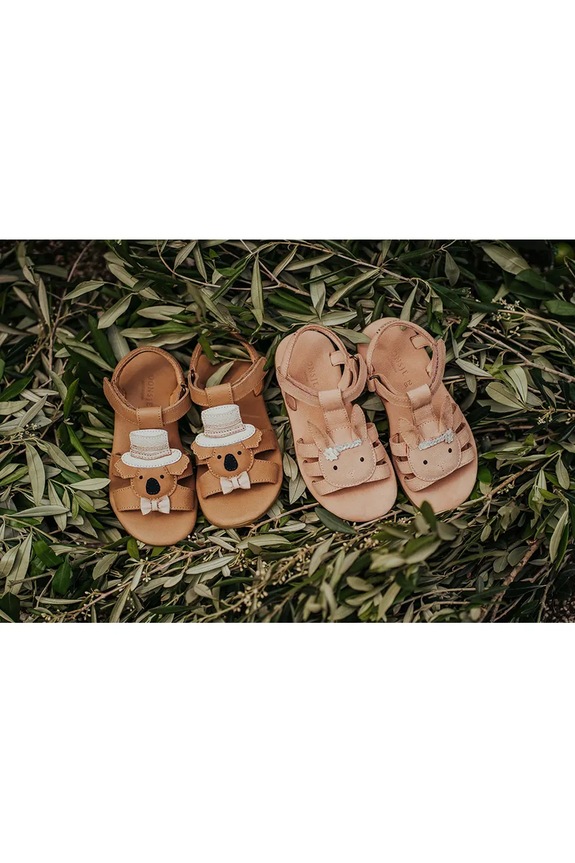 Donsje sandały skórzane dziecięce Billey Sandals Bride 2028601.29.33 różowy