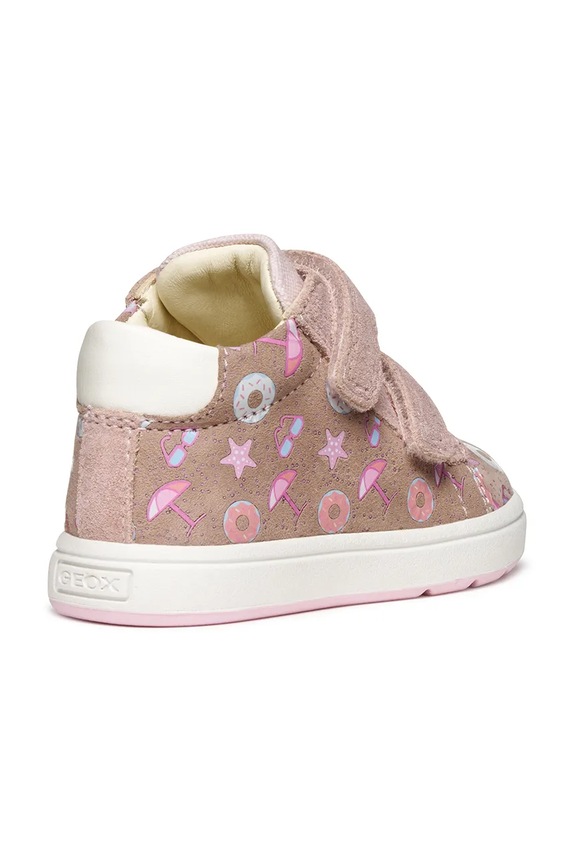 Dziewczynka Geox sneakersy zamszowe dziecięce BIGLIA B044CC.00720 różowy