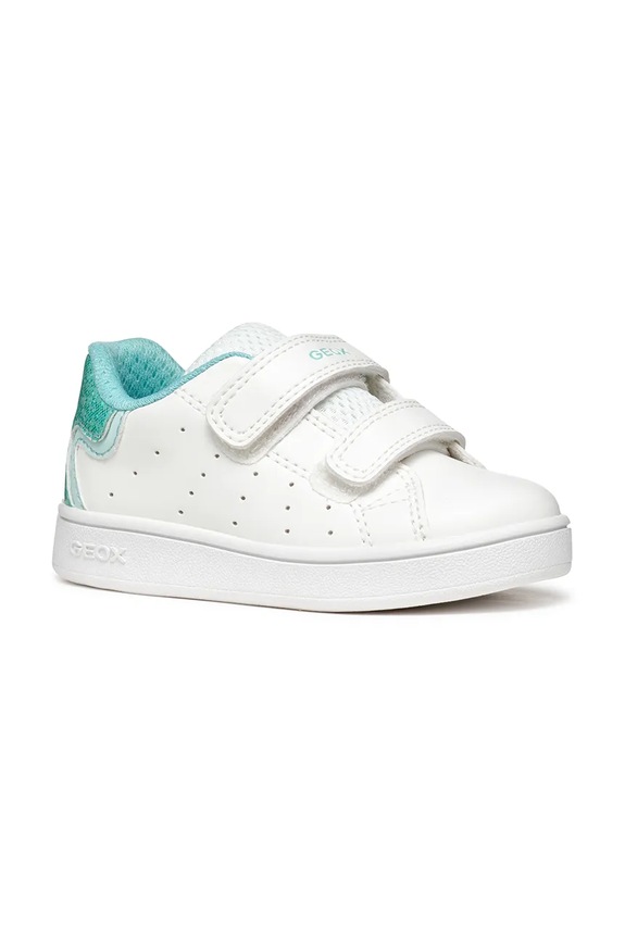 Geox sneakersy dziecięce ECLYPER imitacja skóry licowej turkusowy B365MA.054BJ