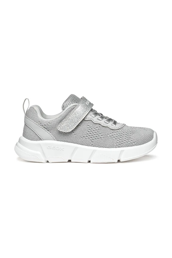 Geox sneakersy dziecięce ARIL J55DLB.07QBC.24.27 srebrny SS26