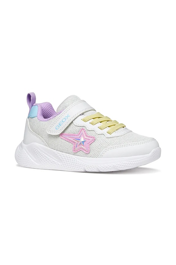 Geox sneakersy dziecięce SPRINTYE syntetyczny biały J55FWA.0AS54.24.27