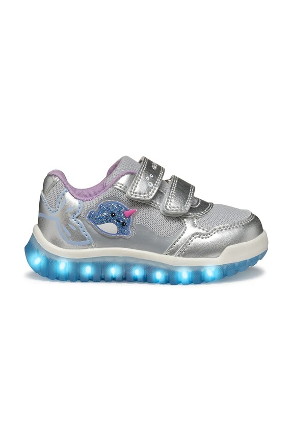 Lány Geox gyerek sportcipő LIGHTYLOO B5561A.0AJAS ezüst