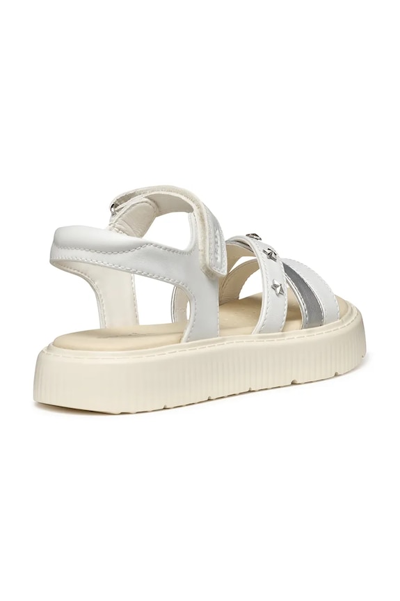 Момиче Geox сандали за деца KODETTE J45DBI.000BC.36.39 сребърен