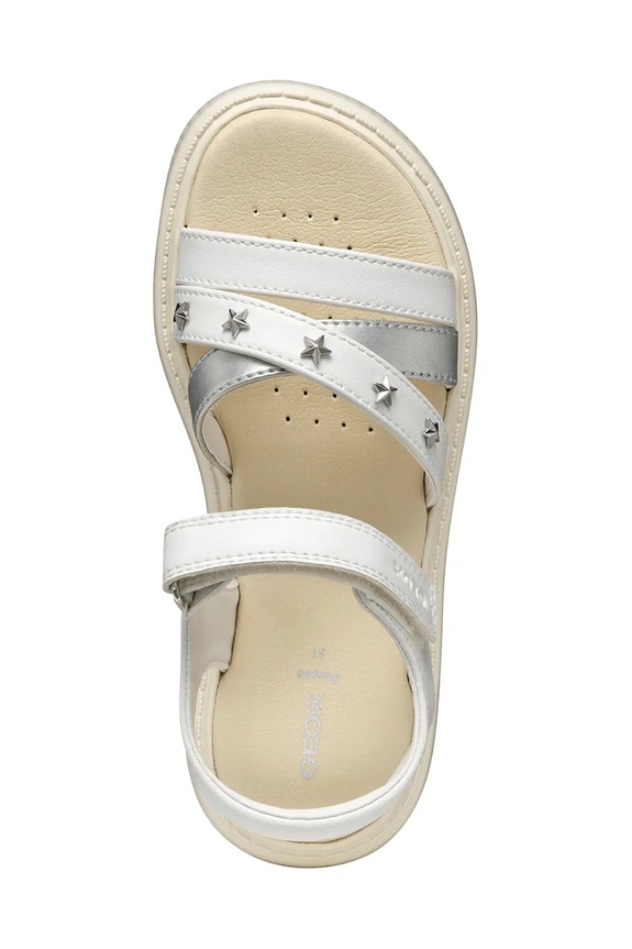 Geox сандали за деца KODETTE J45DBI.000BC.36.39 сребърен