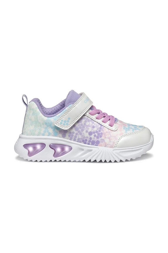 Dziewczynka Geox sneakersy dziecięce ASSISTER J45E9B.02ABC.24.27 biały
