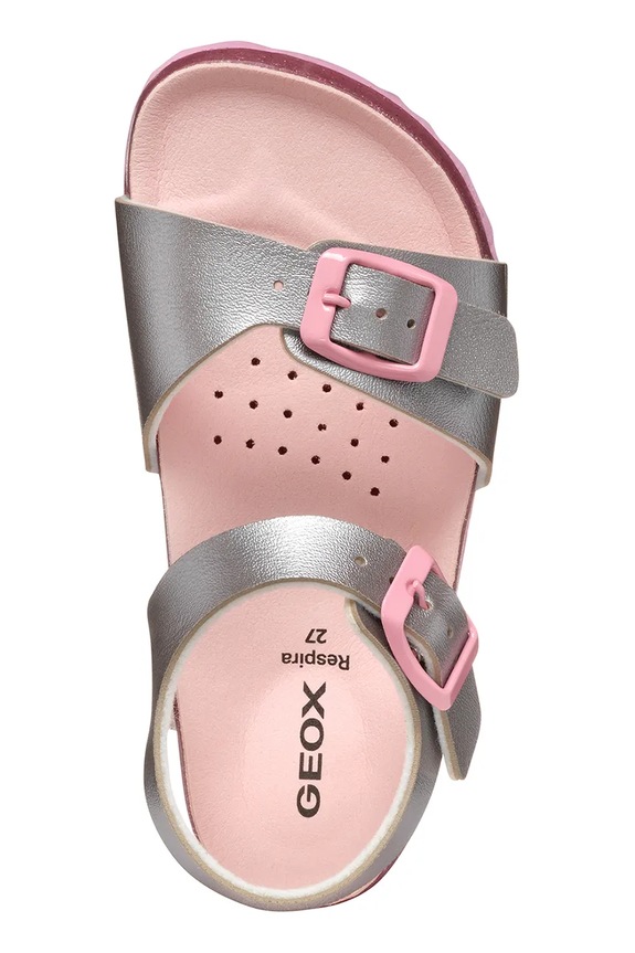 Geox sandały dziecięce ADRIEL J558MI.000NF.28.35 srebrny