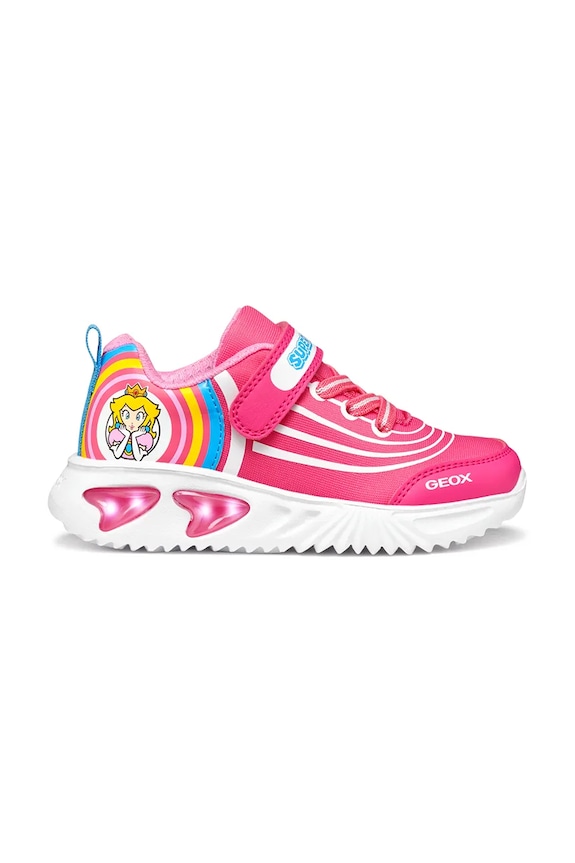 Dziewczynka Geox buty dziecięce ASSISTER J55E9C.02ABC.24.27 różowy