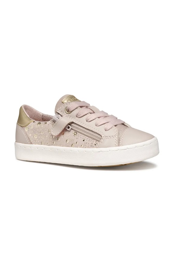 Παιδικά πάνινα παπούτσια Geox KILWI υφασμάτινο ροζ J45D5A.007BC.24.27