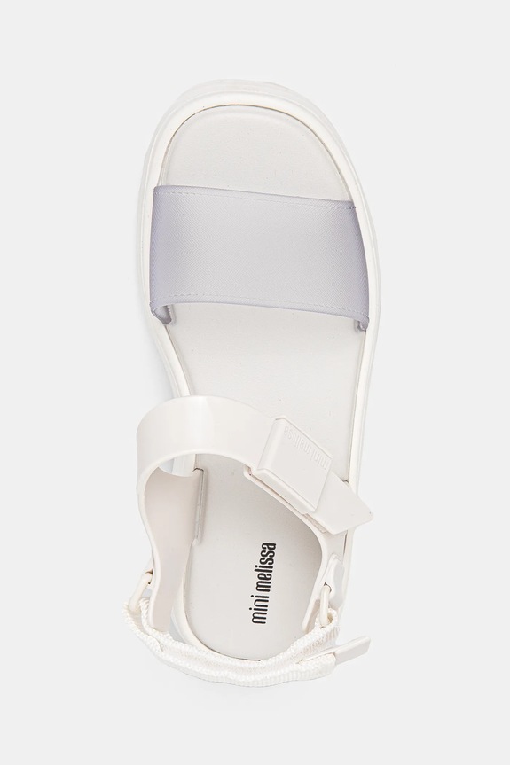 Melissa sandały na platformie dziecięce KICK OFF SANDAL biały M.35692