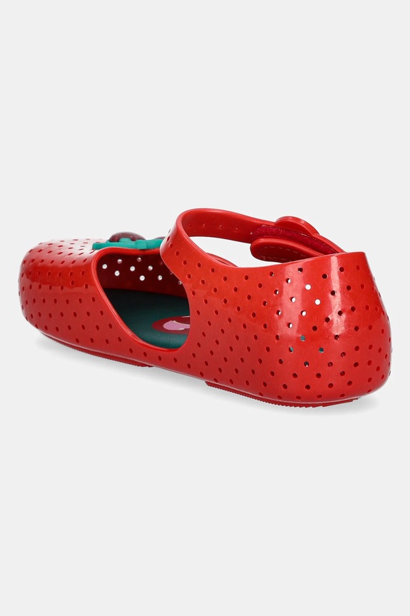 BIMBA Melissa ballerine bambina FURADINHA M.35980 rosso