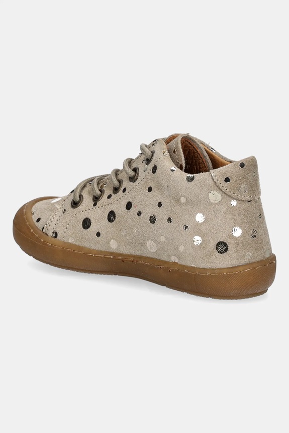 Dziewczynka Froddo półbuty zamszowe dziecięce OLLIE S LACES G2130327.G.25.26 beżowy