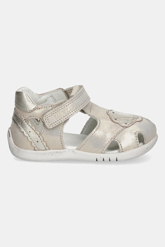 Froddo sandały nubukowe dziecięce DAISY G2150205.19.22 beżowy SS25