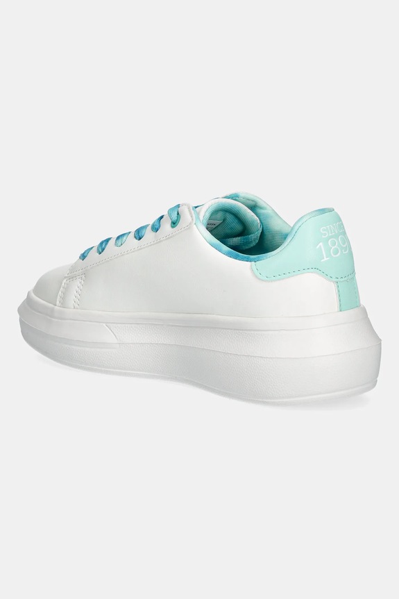 Fete U.S. Polo Assn. sneakers pentru copii HELIS013 HELIS013K.5Y3.27.34 turcoaz
