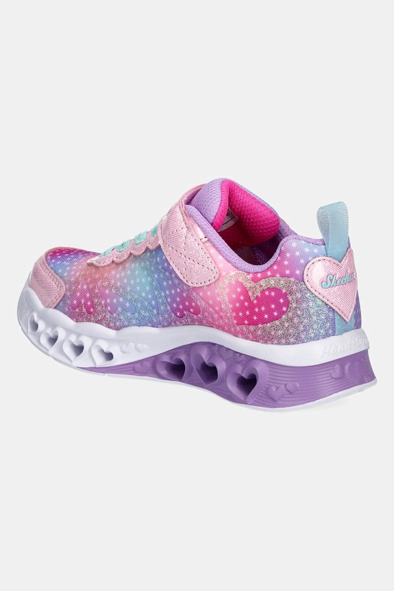 Dievča Detské tenisky Skechers FLUTTER HEART LIGHTS 302315L.PPYA ružová