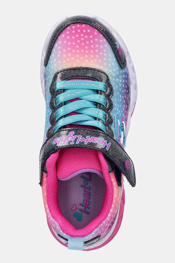 Παιδικά sneakers Skechers FLUTTER HEART LIGHTS ροζ 302315L.PPYA