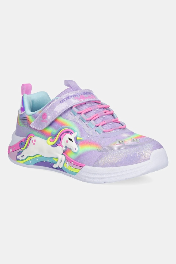 Tenisice Skechers UNICORN CHASER sintetički ljubičasta 302298L