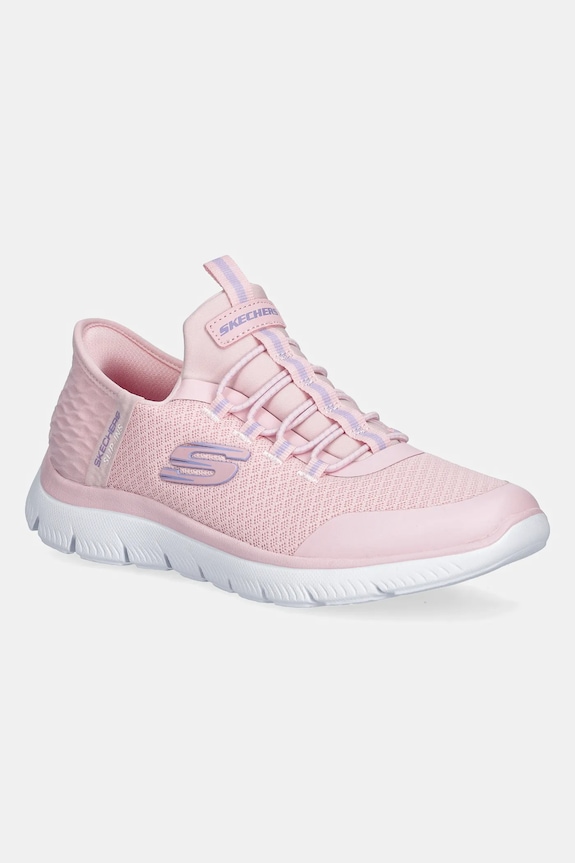 Sneakers boty Skechers SUMMITS textilní růžová 303919L