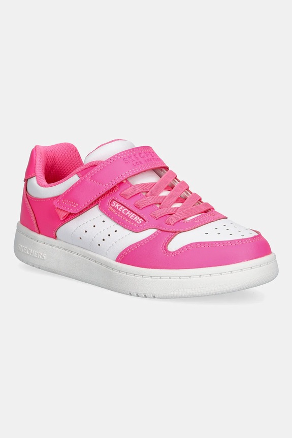 Skechers sneakersy dziecięce QUICK STREET niska różowy 310241L