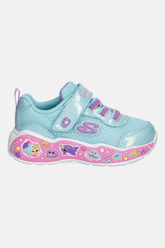 Skechers gyerek sportcipő PLAY SCENE 303158N türkiz AW25