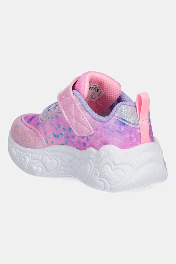 Deklice Otroške superge Skechers ETERNAL HEART LIGHTS 302696N roza