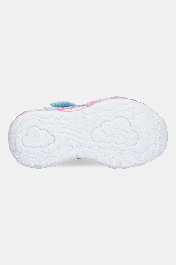 Skechers gyerek sportcipő ETERNAL HEART LIGHTS 302696N türkiz