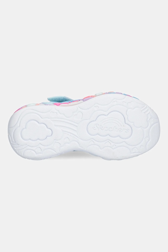 Skechers gyerek sportcipő ETERNAL HEART LIGHTS 302696N türkiz