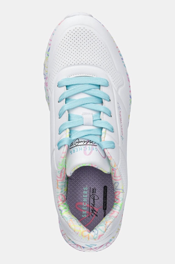 Skechers sneakers UNO LITE alb 314976L.PPYA