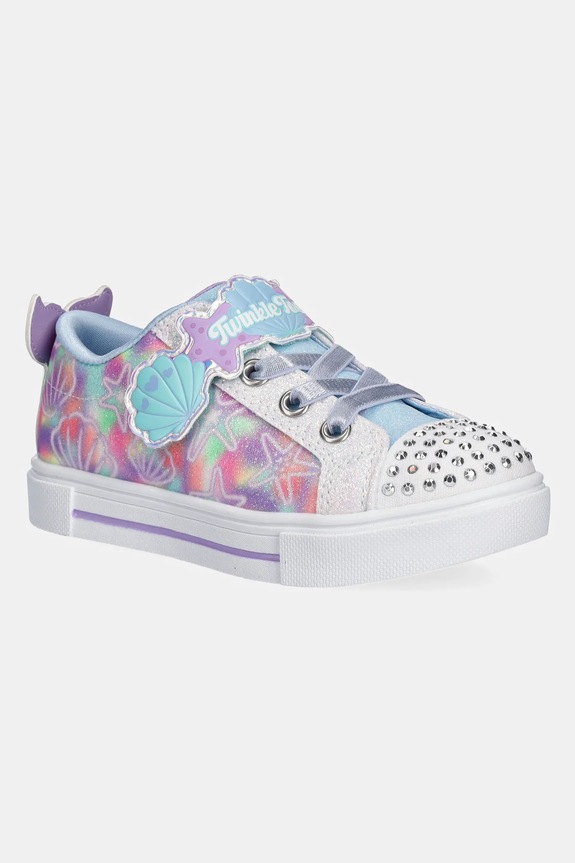 Skechers gyerek sportcipő TWINKLE SPARKS szintetikus fehér 314824N