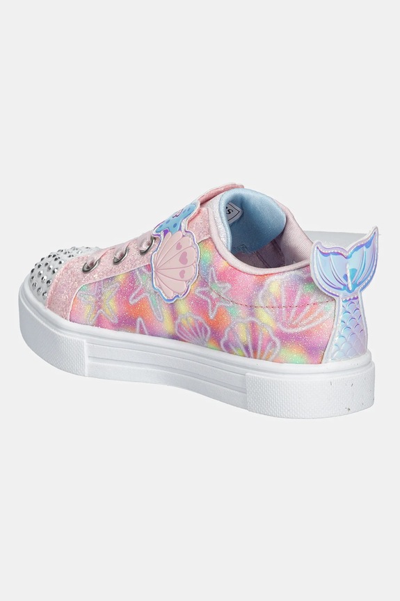 Dziewczynka Skechers tenisówki dziecięce TWINKLE SPARKS 314824N różowy