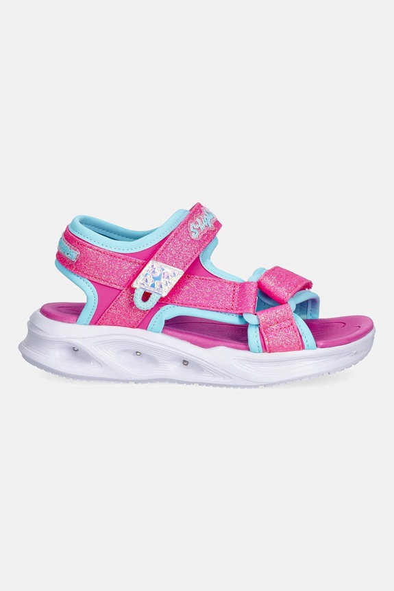 Skechers σανδάλια Παιδικά SOLA GLOW SANDAL 303024L ροζ SS26