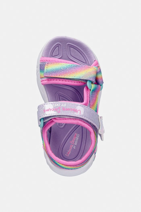 Skechers sandali per bambini UNICORN DREAMS SANDAL- DREAMY multicolore 303107N